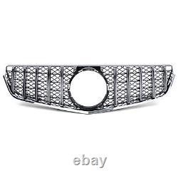 Sport radiator grille black chrome for Mercedes E Coupe C207 convertible A207 09-13