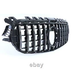 Sport radiator grille black gloss chrome for Mercedes B class W247 from 18