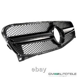 Sport radiator grille black gloss fits Mercedes GLA X156 from 13-16 not AMG