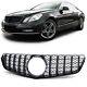 Sport Radiator Grille Black Gloss For Mercedes E Coupe C207 Convertible A207 09-13