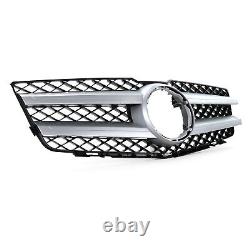 Sport radiator grille black silver fits Mercedes GLK X204 prefacelift 08-12