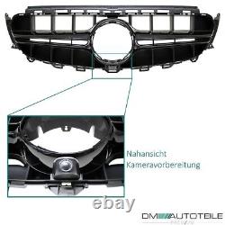 Sport radiator grille black + star fits Mercedes W213 S213 C238 not AMG 63