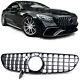 Sport Radiator Grille Chrome Black For Mercedes S63 Coupe C217 Convertible A217 14-17