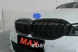 Sport radiator grille decorative grille high gloss black kidneys fits BMW G20 G21 M340i