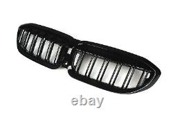 Sport radiator grille decorative grille high gloss black kidneys fits BMW G20 G21 M340i