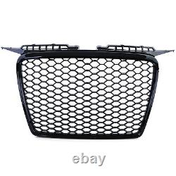 Sport radiator grille honeycomb grill black gloss fits Audi A3 8P 05-08