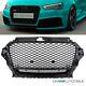 Sport Radiator Grille Honeycomb Grill Black Gloss Fits Audi A3 8v Without Rs3 Quattro
