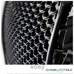 Sport radiator grille honeycomb grill black gloss fits Audi A3 8V without RS3 Quattro