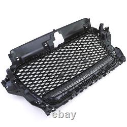 Sport radiator grille honeycomb grill black gloss for Audi A3 8V 12-16