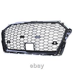 Sport radiator grille honeycomb grill black gloss for Audi A3 8V 16-20 with ACC