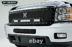 T-REX Torch Series LED Grille For 11-13 Chevy Silverado 2500 3500 HD 6311151 Blk