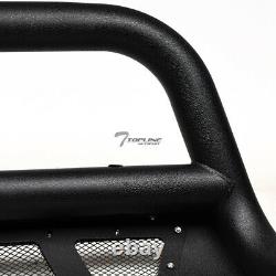 Topline For 1997-2003 F150/Expedition Studded Mesh Bull Bar Guard Textured Blk