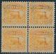 #114-e6d Plate Essay On Stamp Paper Gummed Perf Grill Blk/4 Yellow Bs9011