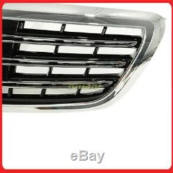 14-19 Mercedes Benz S500 S550 S600 S63 S65 W222 Calandre Style Blk / Chrome