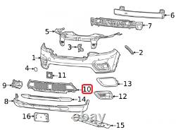 2019-22 Jeep Cherokee Grille inférieure OEM (68323668AB)