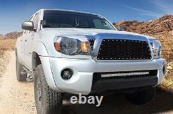 Aftermarket Custom Steel Grille Briques Fits 2005-2011 Toyota Tacoma Truck Grill