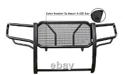 Black Horse Rugged Heavy Duty Grille Guard Modulaire Blk Fit 17-21 Nissan Titan XD