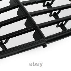 Bumper Grille Grill Fit Mercedes Benz W211 E350 500 07-09 Amg Gloss Blk Ra