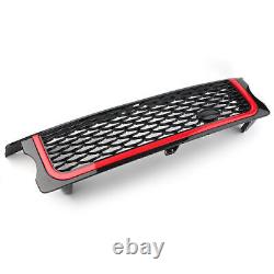 Cadre noir bord rouge Grille avant en maille adaptée pour Land Rover RRS 2005-2009 07 08