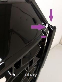 Calandre avant pour Discovery Sport L550 Style dynamique Noir brillant 2014-19 ENDOMMAGÉ