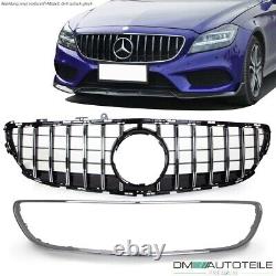 Calandre chromée pour Mercedes CLS W218 mop 14-18 Sport-Panamericana GT