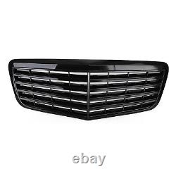 Calandre de pare-chocs avant pour Mercedes Benz W211 E350 500 07-09 AMG Gloss BLK AD