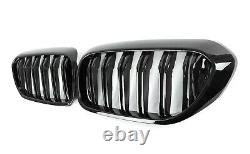 Calandre décorative sportive à double grille noire à haute brillance pour BMW Série 5 G30 G31
