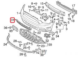 Calandre inférieure OEM Ford Mustang GT 2013-14 (DR3Z-17K945-BA)