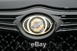 Convient 2005-2010 Chrysler 300 Noir Bentley Mesh Grille Chrome Bently Grill