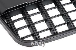 Convient Audi Q7 4L 05-09 calandre radiateur grille avant grille sport noir mat