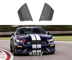 Convient à la couverture de rein en carbone authentique pour Ford Mustang GT350 Shelby 2019