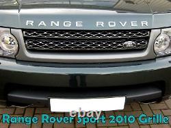 Grille Avant De Style Noir Brillant 2010 Pour Range Rover Sport 05-09 Tvh Surchargée
