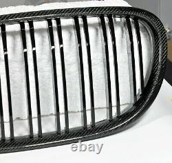 Grille avant en carbone MAX pour radiateur, compatible avec la série 7 de BMW F01 F02 F03 F04, brillante