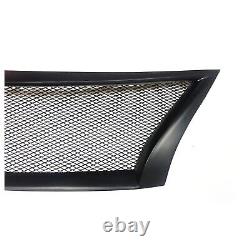 Grille de pare-chocs avant avec aspect nid d'abeille pour Nissan Sentra 2013 2014-2015 Noir mat UK