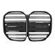 Grille De Radiateur Sport Grill En Noir Brillant Pour Bmw Série 4 G22 G23 Double Barre Brillante