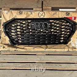 Grille de radiateur avant noire véritable Audi Q3 Sportback S-Line 83F853651B CKA