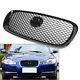 Grille De Radiateur Avant Supérieure En Maille Pour Jaguar Xf 2008-2011 Noir