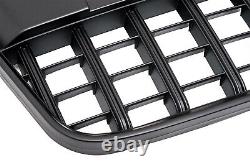 Grille de radiateur, calandre avant, calandre sport, noir mat, adapté pour Audi Q7 4L 05-09.