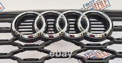 Grille de radiateur d'origine Audi Q3 83F Sportback S-Line en noir, grille avant 83F853651A.