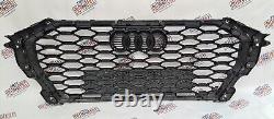 Grille de radiateur d'origine Audi Q3 83F Sportback S-Line en noir, grille avant 83F853651A.