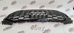 Grille de radiateur d'origine Audi Q3 83F Sportback S-Line en noir, grille avant 83F853651A.