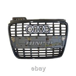 Grille de radiateur d'origine S4, grille sport, noir pour l'Audi A4 S4 8E B7.
