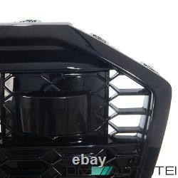 Grille de radiateur en nid d'abeille en noir brillant adaptée à l'Audi A6 F2 C8, mais pas à la RS6.