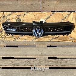 Grille de refroidisseur noire et grise authentique pour VW Golf 7 VII 5G GTD 2013-2017 (5G0853651AKBTV)