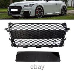 Grille nid d'abeille en noir brillant pour Audi TT 8S FV non RS