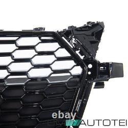 Grille nid d'abeille en noir brillant pour Audi TT 8S FV non RS