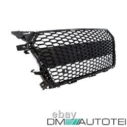 Grille nid d'abeille en noir brillant pour Audi TT 8S FV non RS