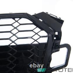 Honeycomb Grill Radiateur Grille Noir Brillant Pour Audi A5 F5 Lifting À Partir De 2019 Pas Rs5