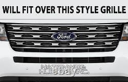 Noir 2016 2017 Ford Explorer Snap Sur Grille Superlays Couvertures De Grille Avant