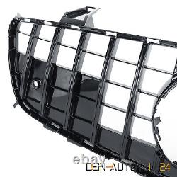 Panamericana Cooler Grille Convient Mercedes Sl R231 12-16 Glossy Black